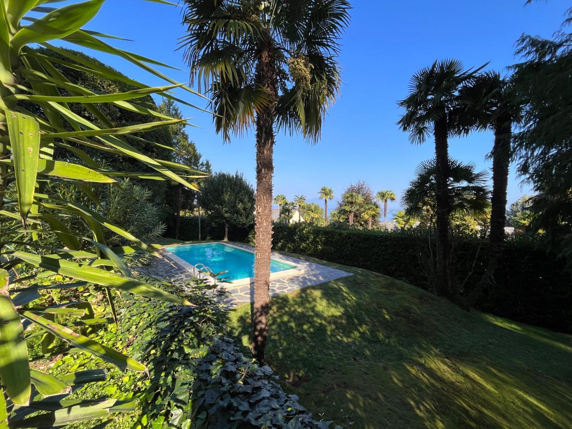 Vsc - In Storica Vista E Piscina Apartment Lesa